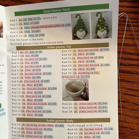 Christmas Gnome Crochet Starter Kit all the things you need! - Picture 4 of 8